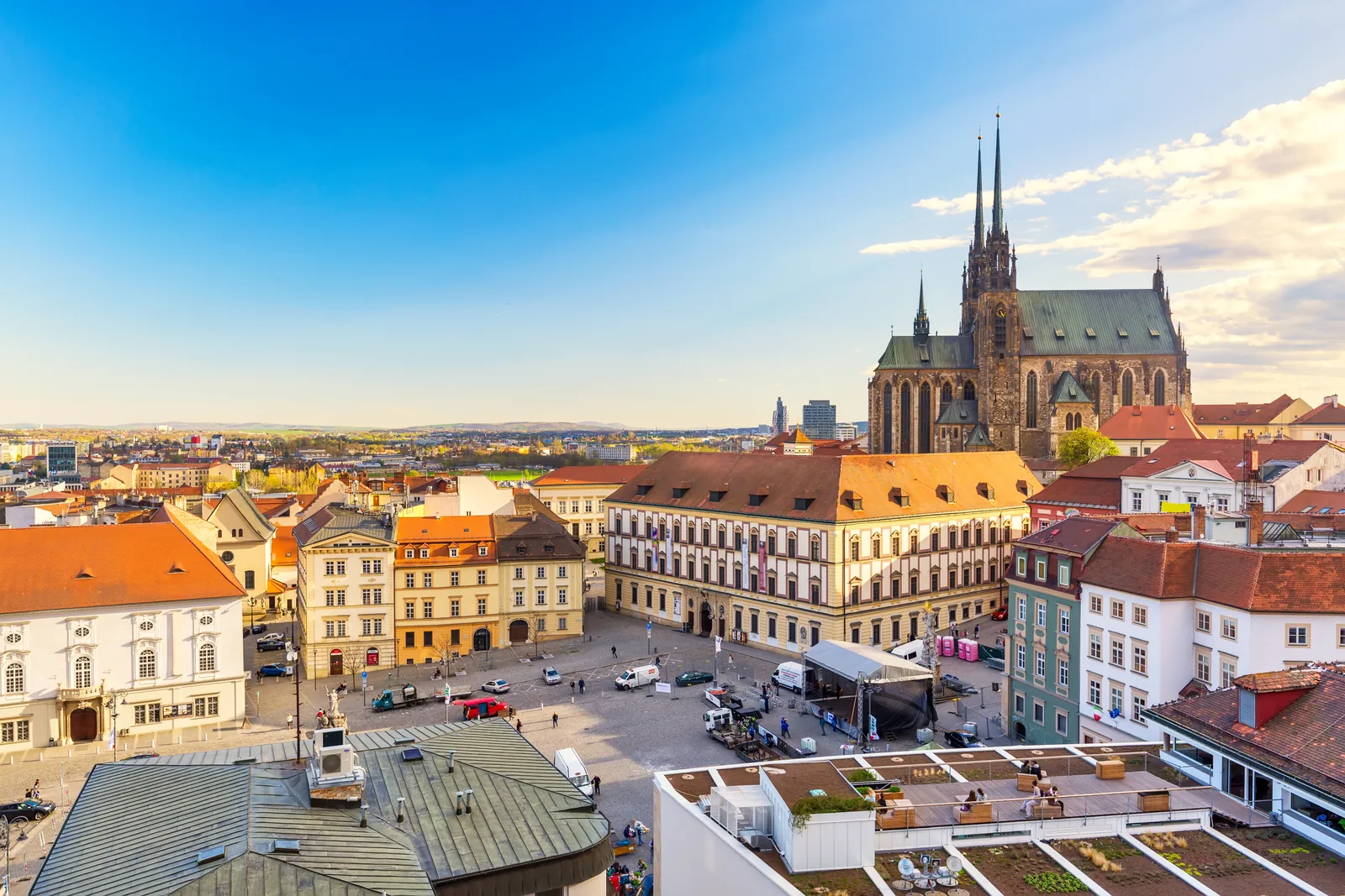 Stadtansicht von Brünn – Medizinstudium in Brünn